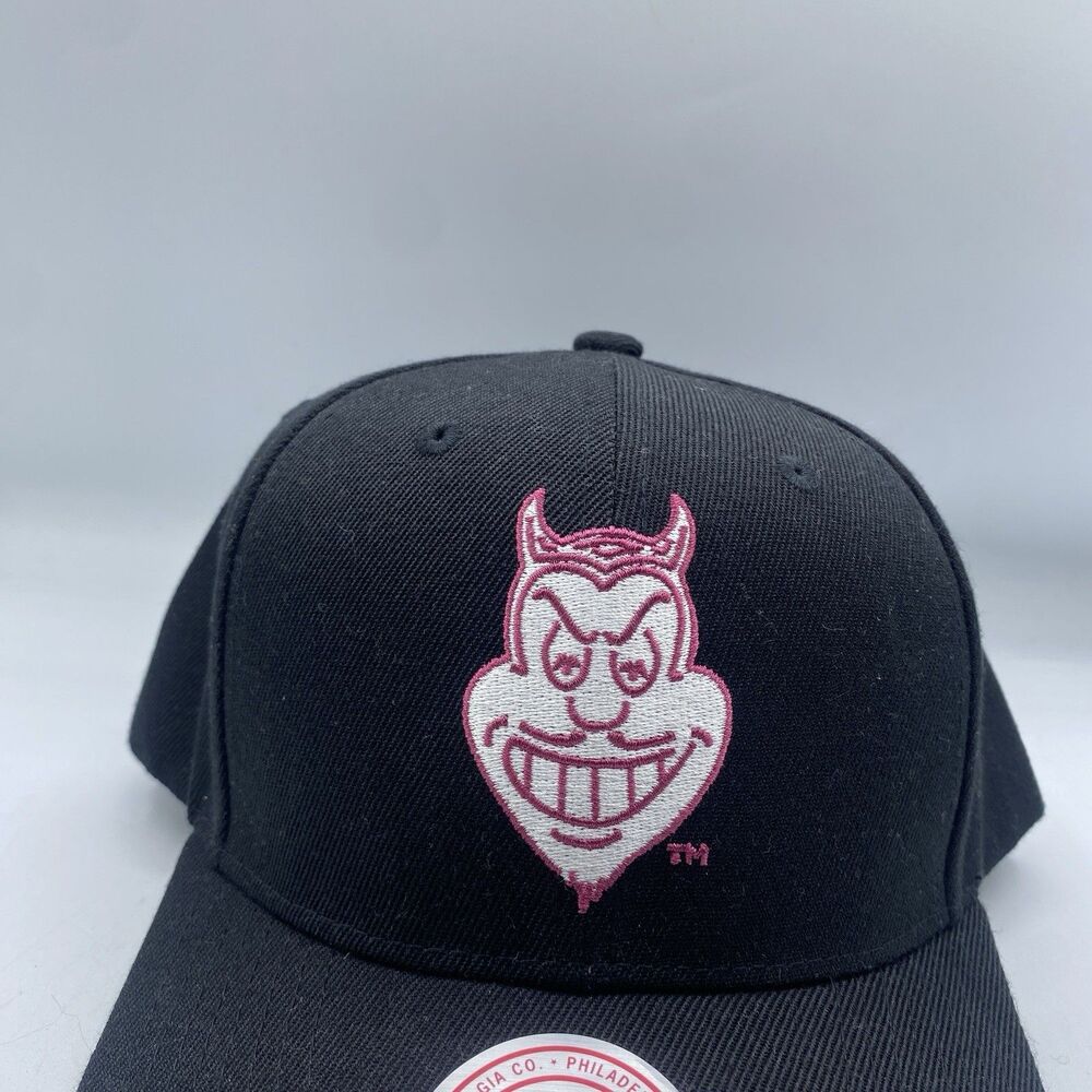 Arizona State Sun Devils Mitchell & Ness Pro Crown Hat Black Snapback Ncaa Nwot View 3